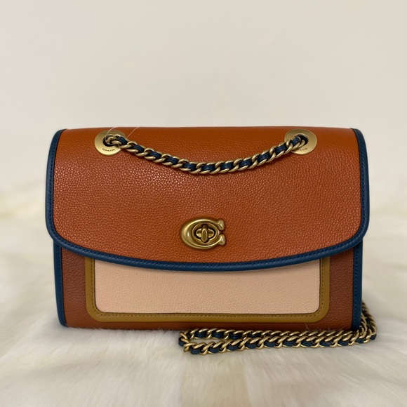 Coach Handbags - New💃Coach Parker In Colorblock Purse